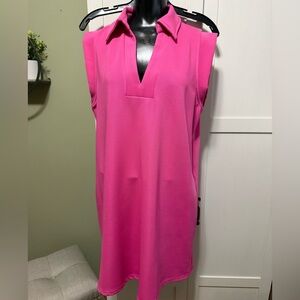 NEW! Sleeveless V-Neck Tunic Dress